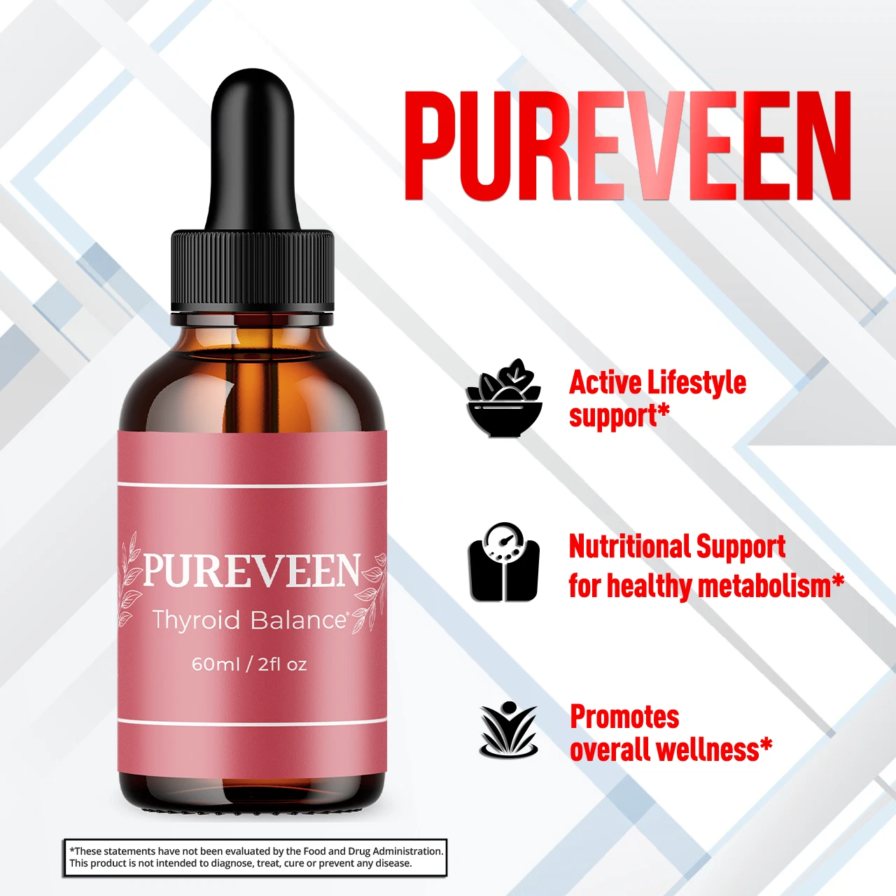 Pureveen Thyroid Support Supplement
